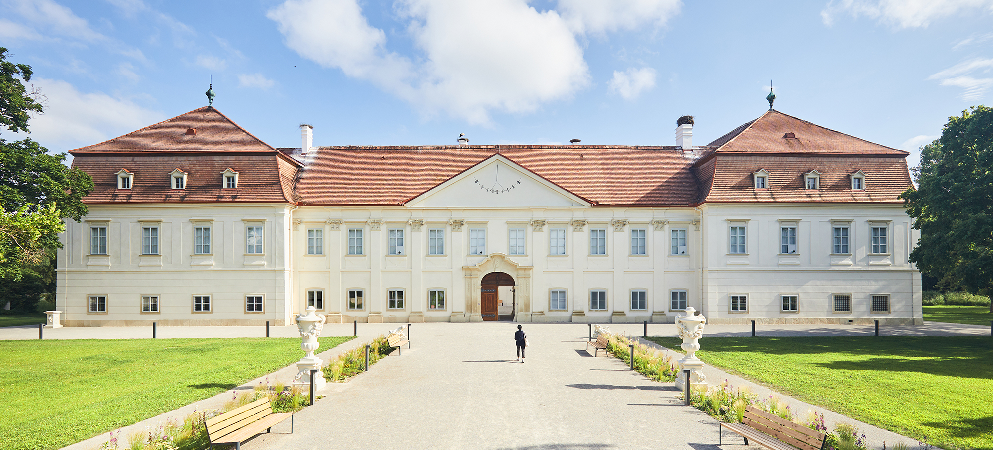 Ausstellungsstandort: Schloss Marchegg im Marchfeld. © Rupert Pessl